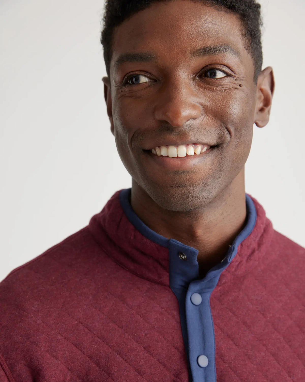 Reversible Quilted Pullover - US 1553