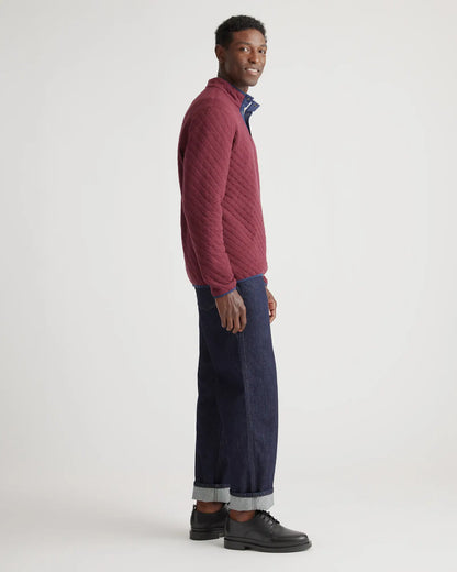Reversible Quilted Pullover - US 1553