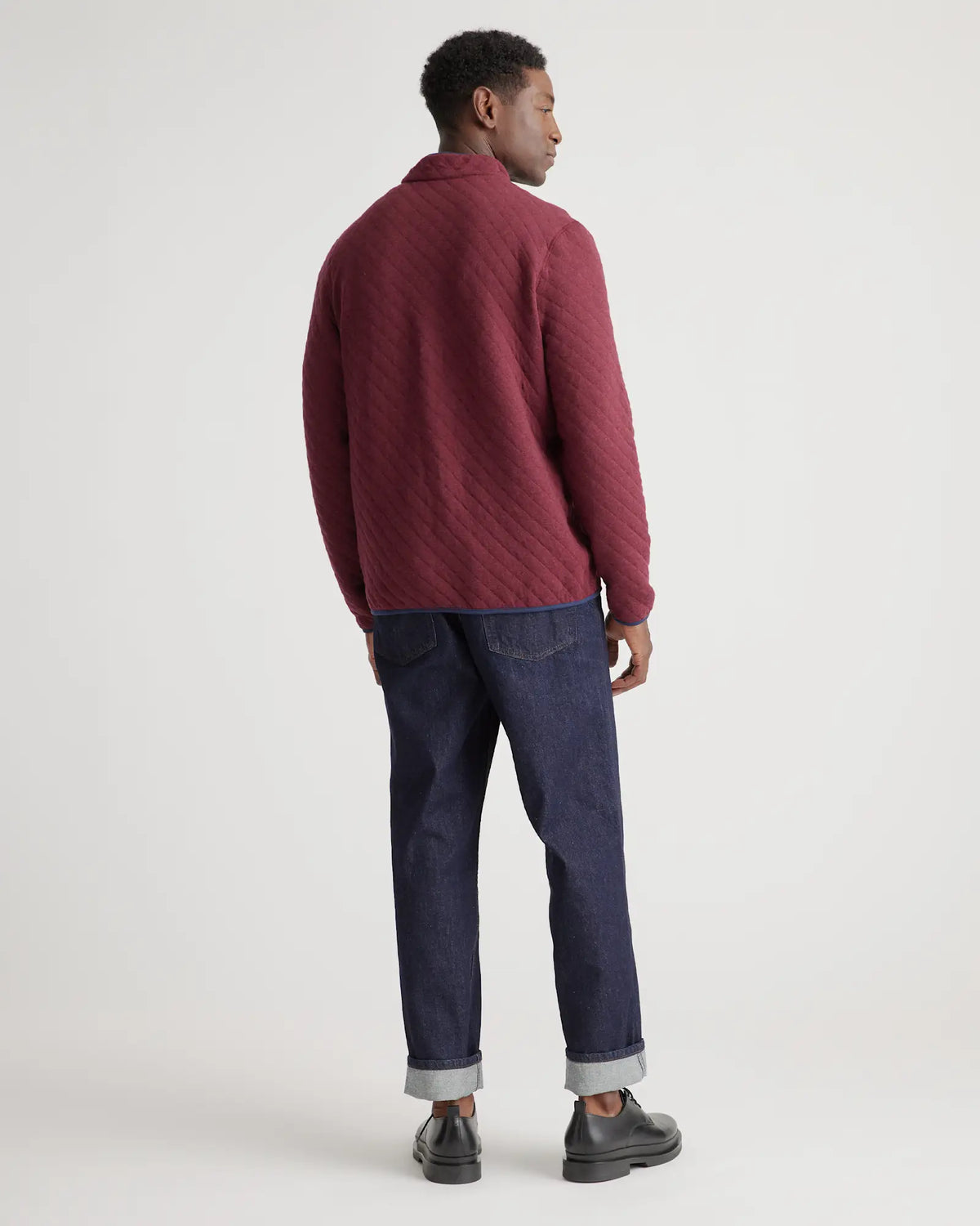 Reversible Quilted Pullover - US 1553