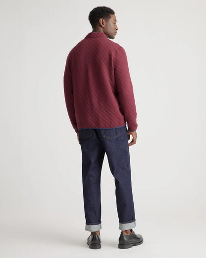Reversible Quilted Pullover - US 1553