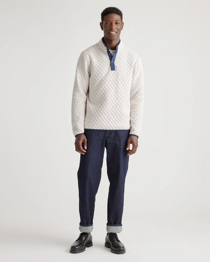 Reversible Quilted Pullover - US 1553