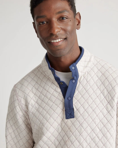 Reversible Quilted Pullover - US 1553