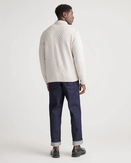 Reversible Quilted Pullover - US 1553