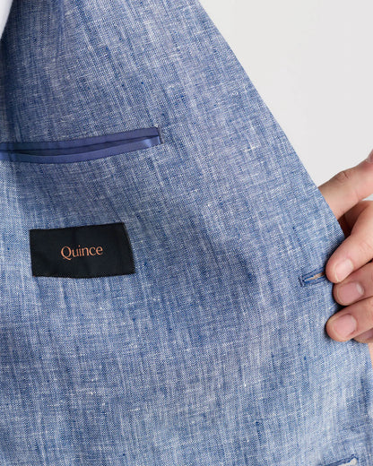 100% European Linen Blazer - US 0403