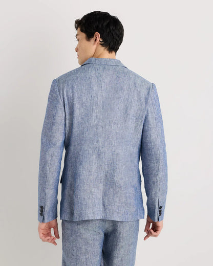 100% European Linen Blazer - US 0403
