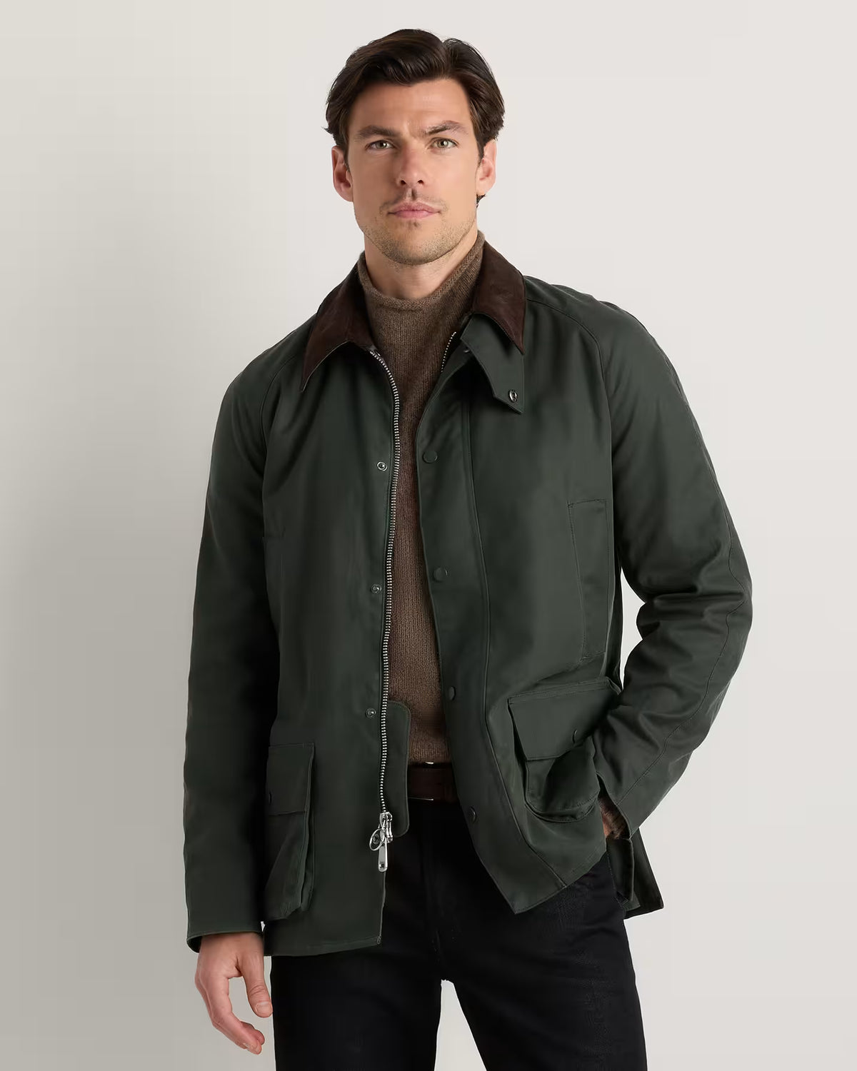 Organic Waxed Cotton Barn Jacket - US 0845
