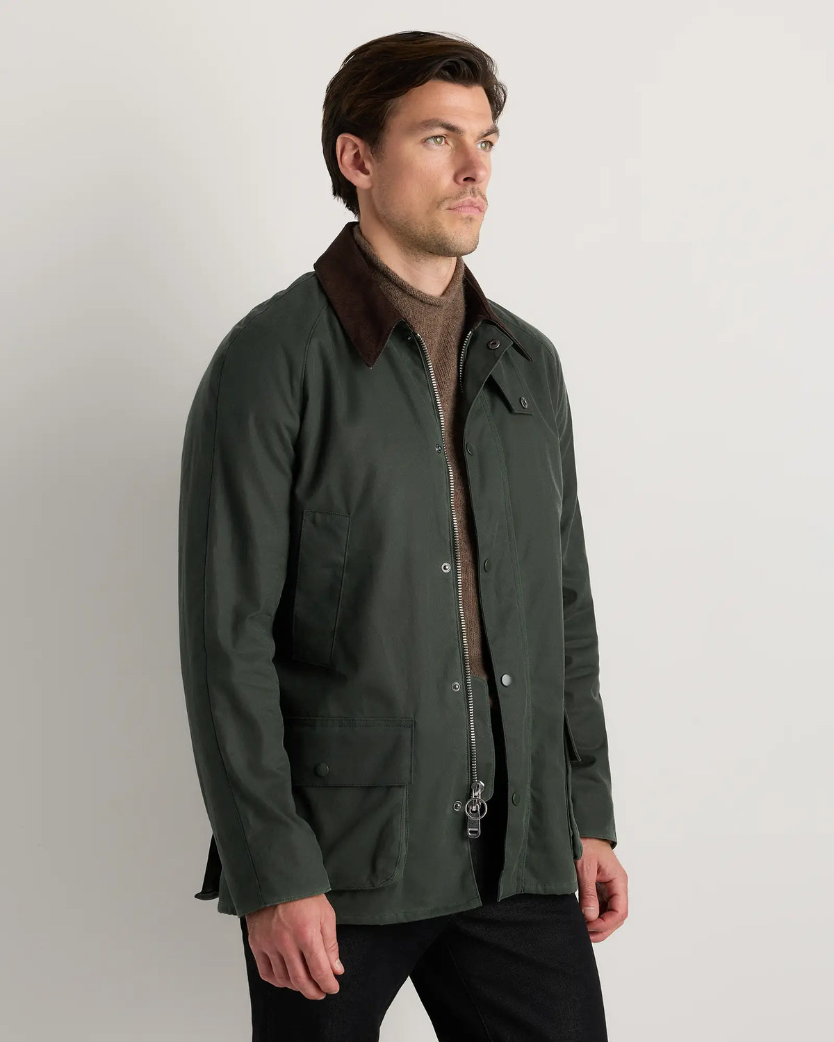 Organic Waxed Cotton Barn Jacket - US 0845
