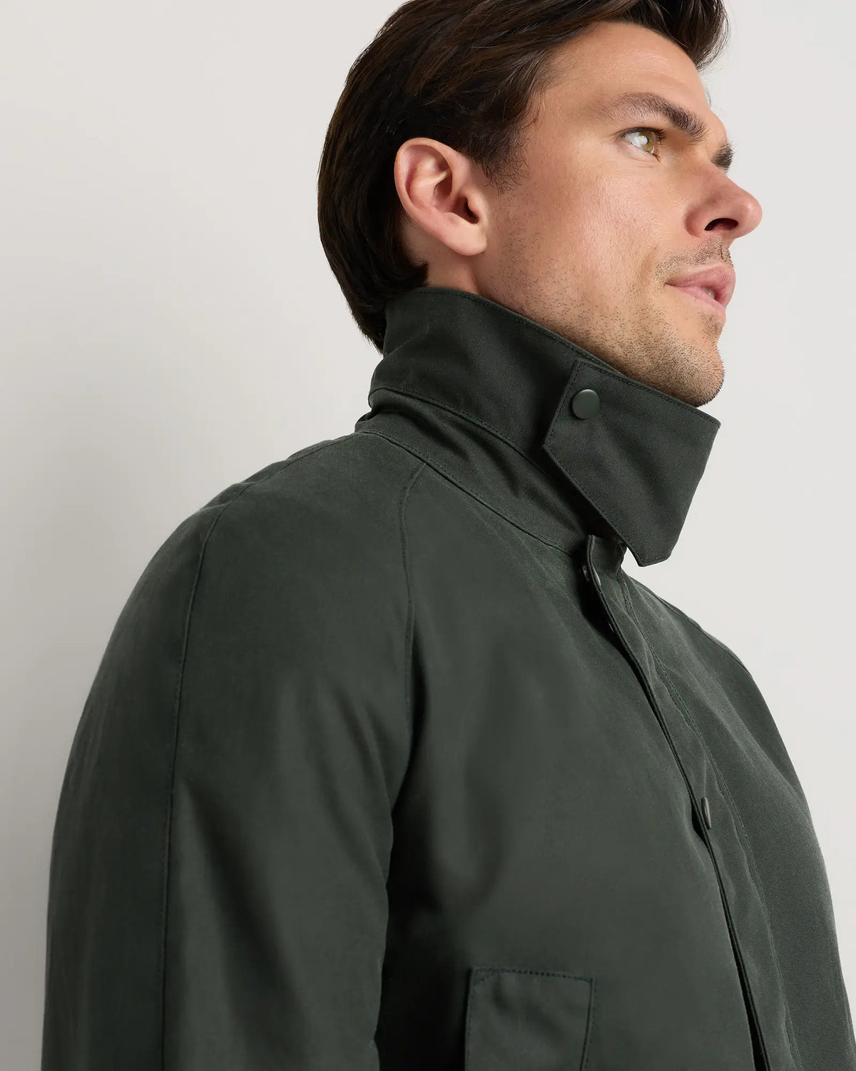 Organic Waxed Cotton Barn Jacket - US 0845
