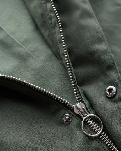 Organic Waxed Cotton Barn Jacket - US 0845