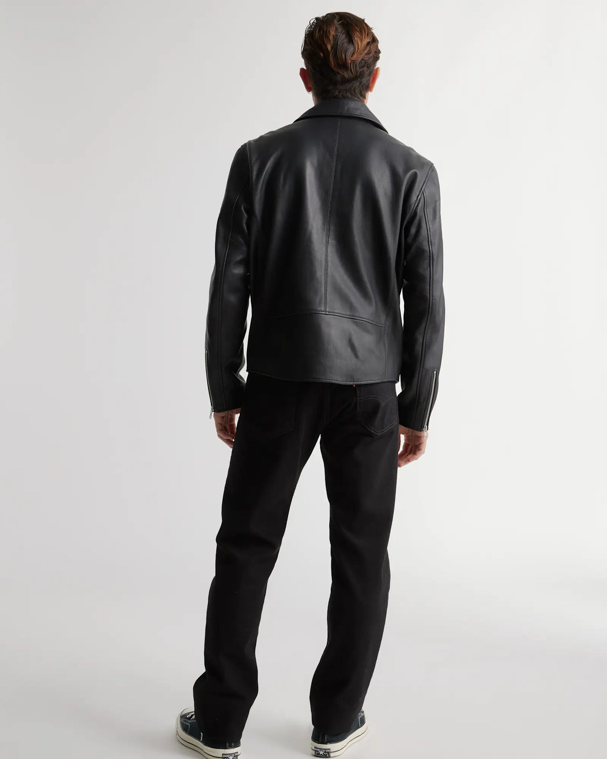 100% Leather Motorcycle Jacket - US 2919