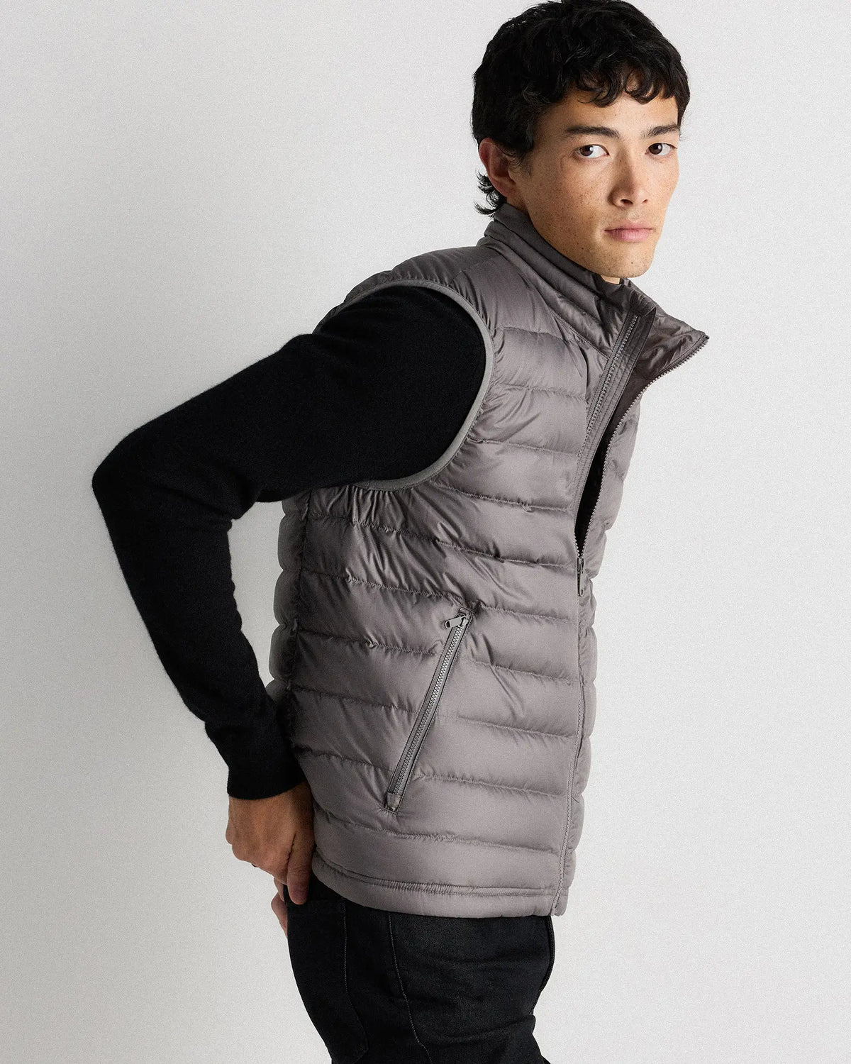 Lightweight Down Packable Puffer Vest - US 6035