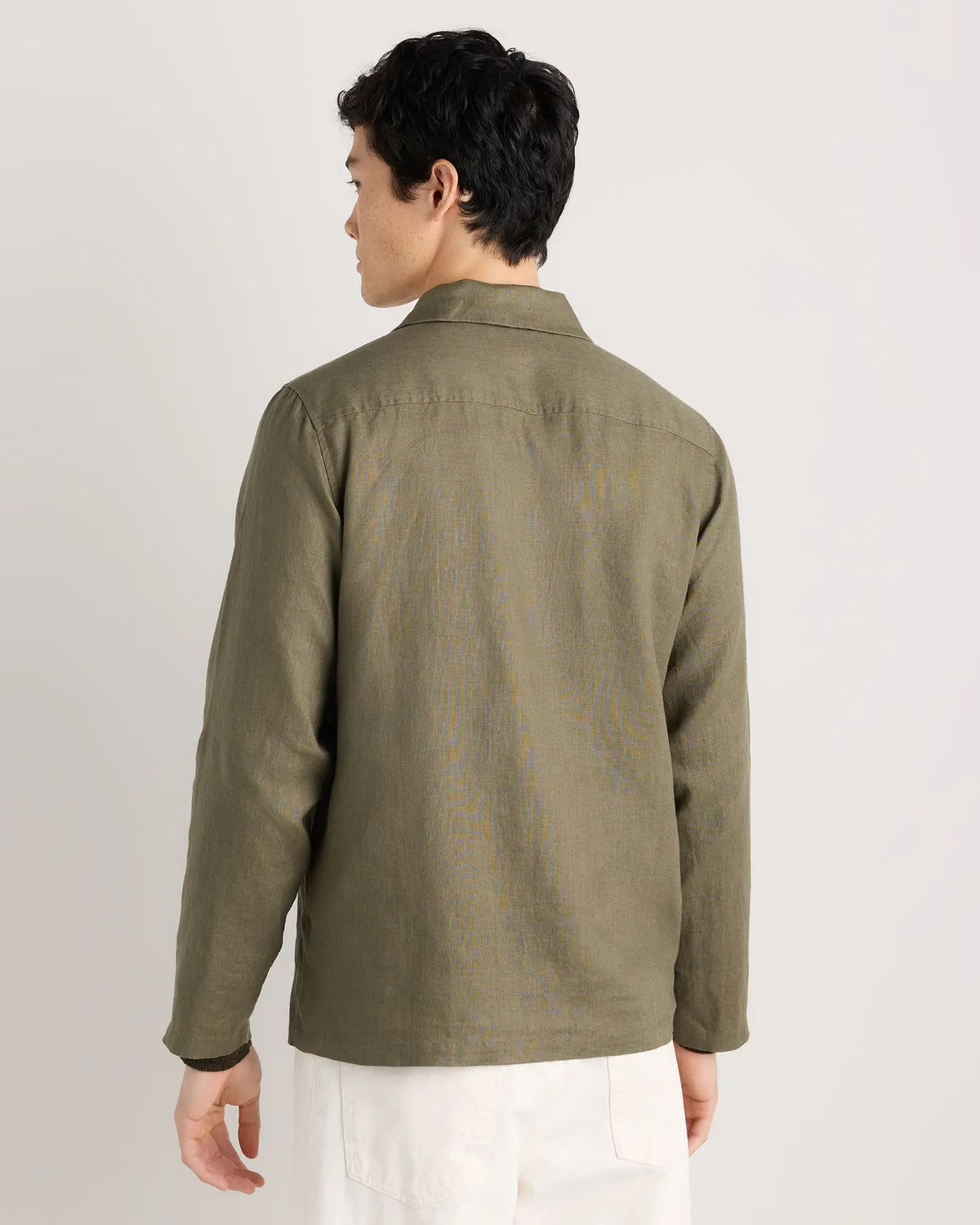 100% European Linen Chore Jacket - US 7438