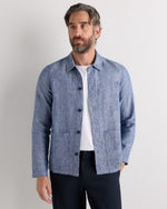 100% European Linen Chore Jacket - US 6674