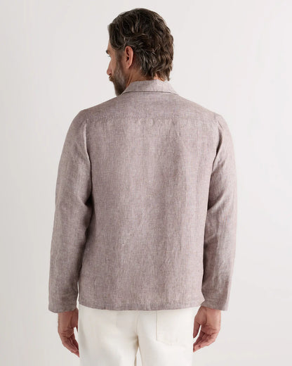 100% European Linen Chore Jacket - US 1689