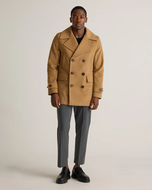 Italian Wool Peacoat - US 0713