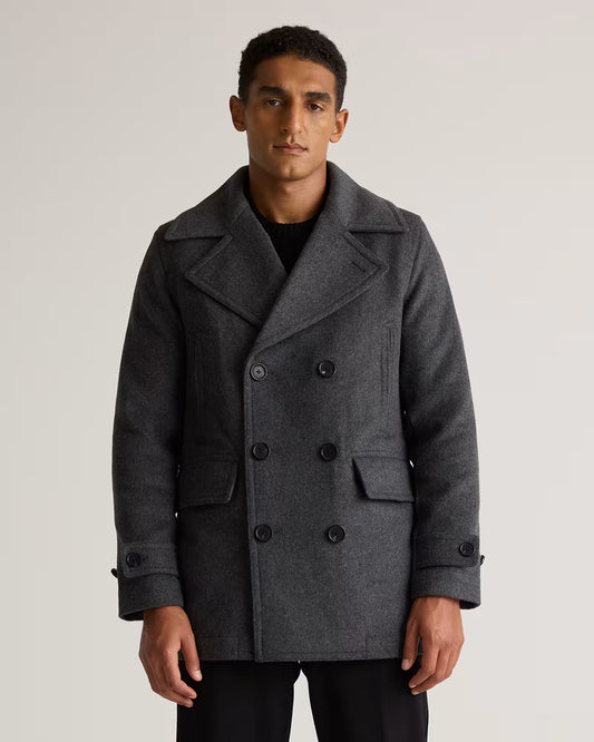 Italian Wool Peacoat - US 8163