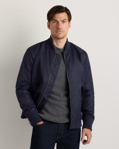 Flight Nylon Bomber Jacket - US 8656