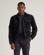 Organic Stretch Corduroy Trucker Jacket - US 8882