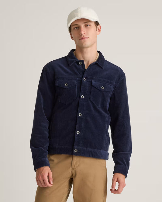Organic Stretch Corduroy Trucker Jacket - US 6183