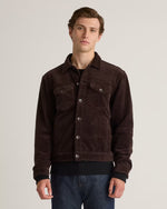Organic Stretch Corduroy Trucker Jacket - US 5258