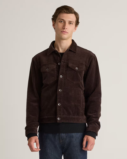 Organic Stretch Corduroy Trucker Jacket - US 5258