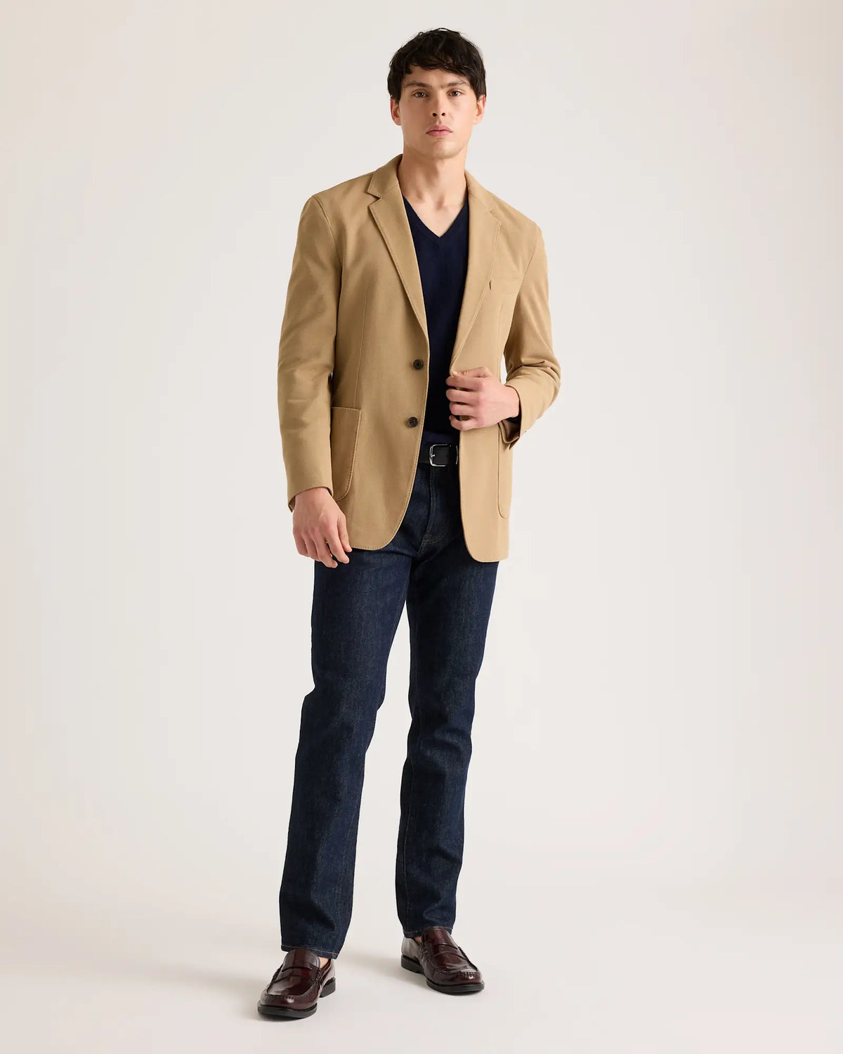 Cotton Pique Knit Blazer - US 4399