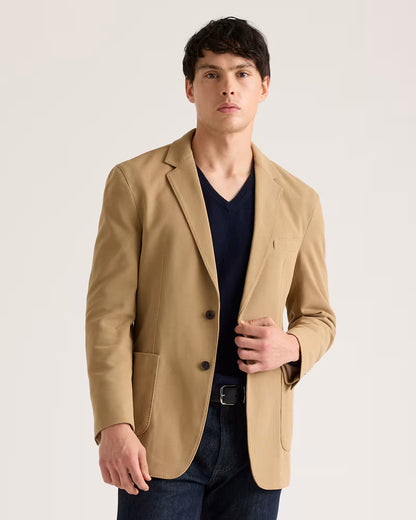 Cotton Pique Knit Blazer - US 4399