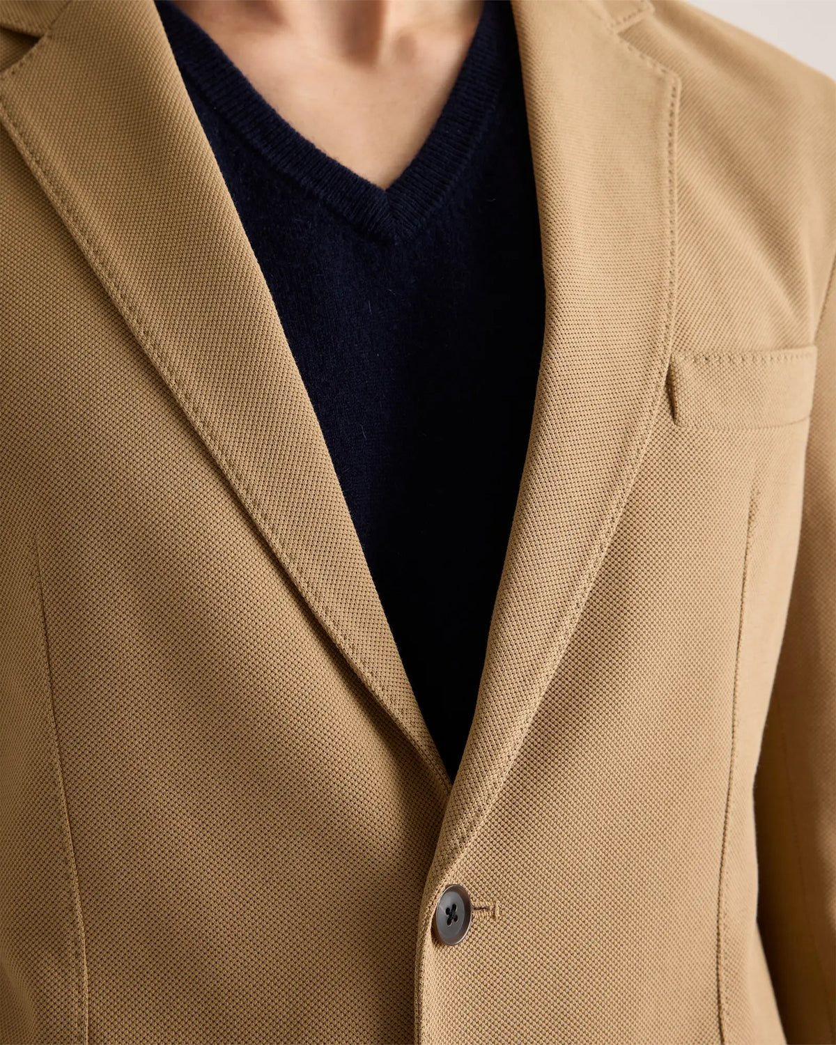 Cotton Pique Knit Blazer - US 4399