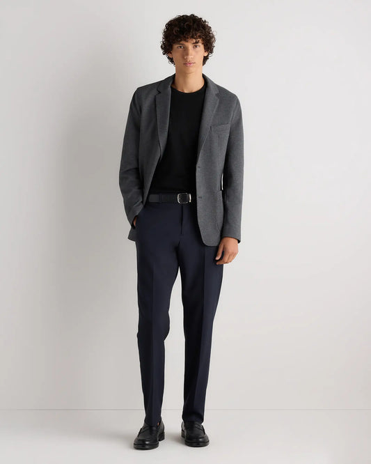 Cotton Pique Knit Blazer - US 3438