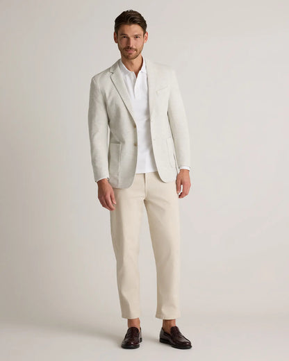 Cotton Pique Knit Blazer - US 4931