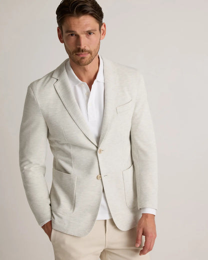 Cotton Pique Knit Blazer - US 4931