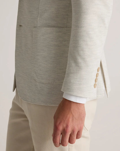 Cotton Pique Knit Blazer - US 4931
