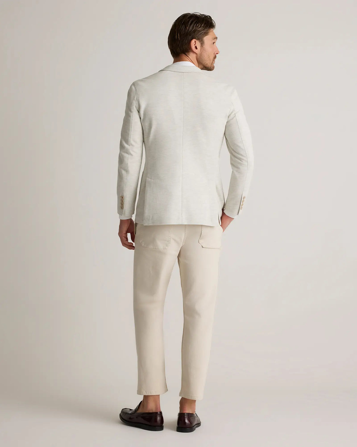 Cotton Pique Knit Blazer - US 4931