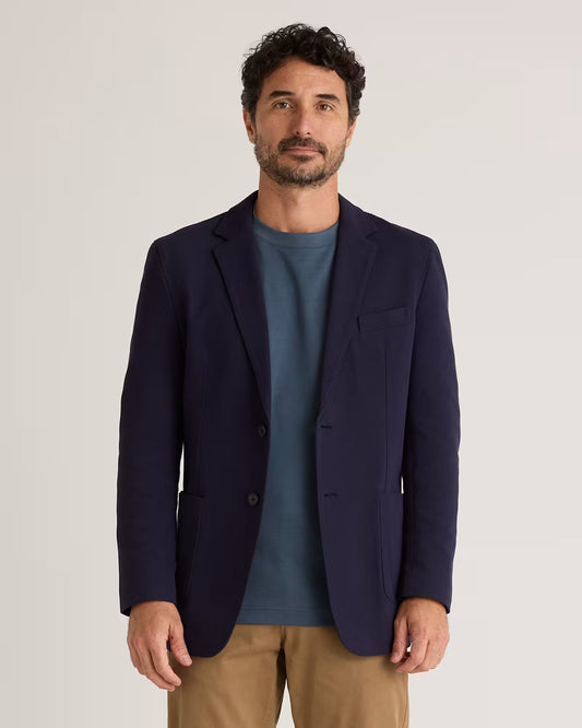 Cotton Pique Knit Blazer - US 9667