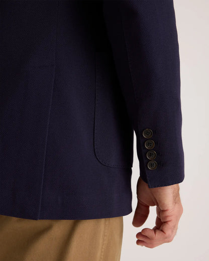 Cotton Pique Knit Blazer - US 9667