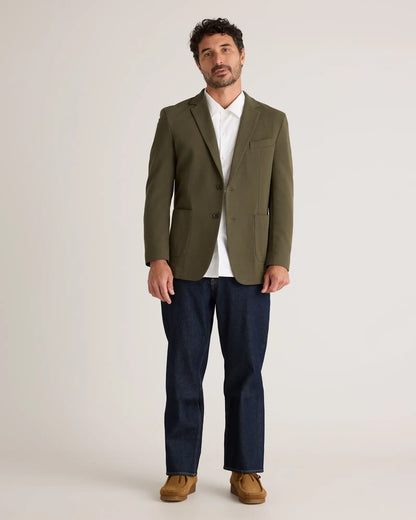 Cotton Pique Knit Blazer - US 3998