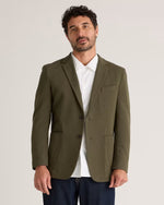 Cotton Pique Knit Blazer - US 3998