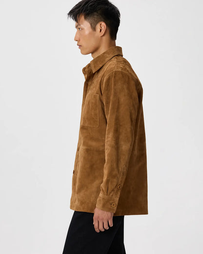100% Suede Overshirt - US 4891