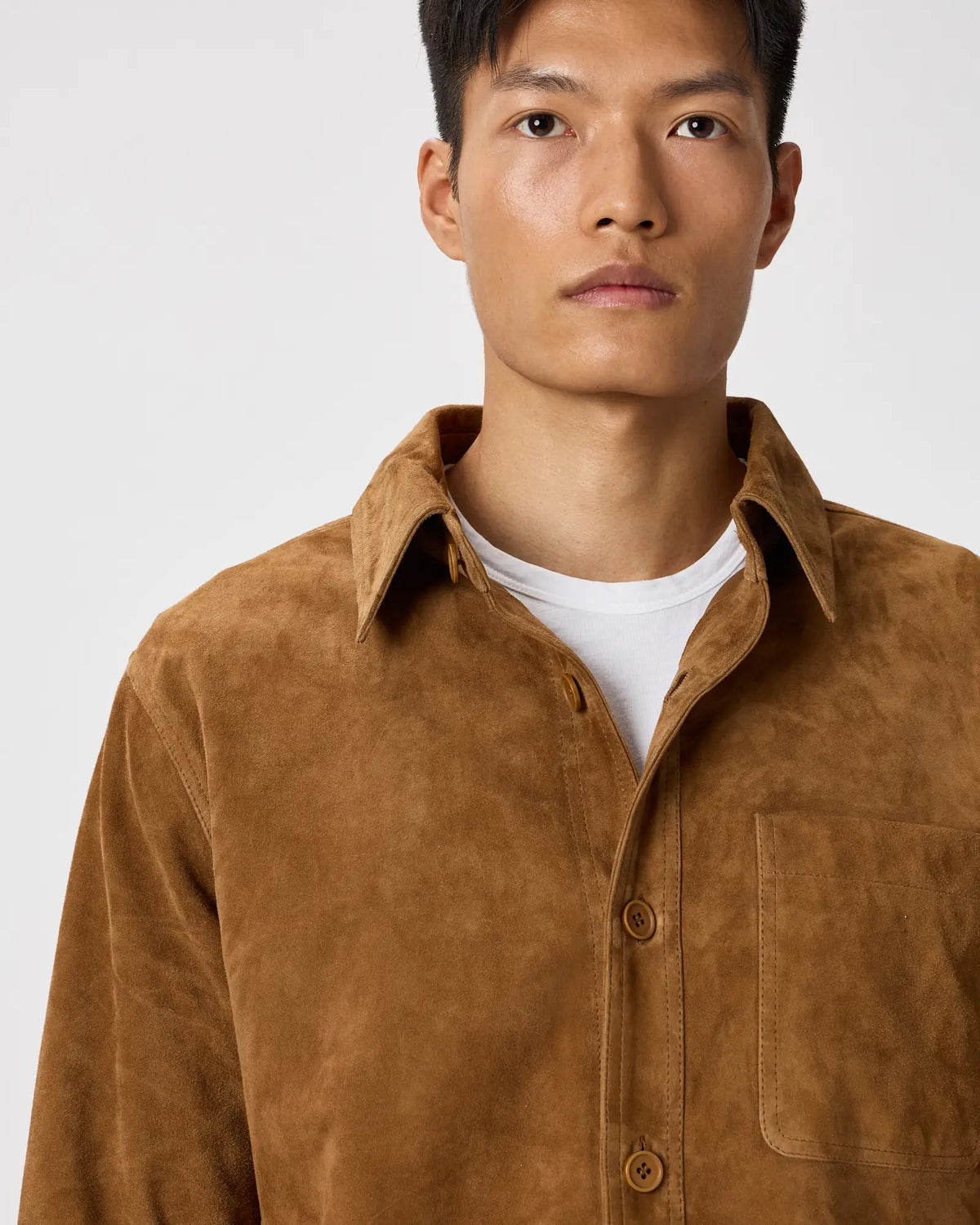 100% Suede Overshirt - US 4891