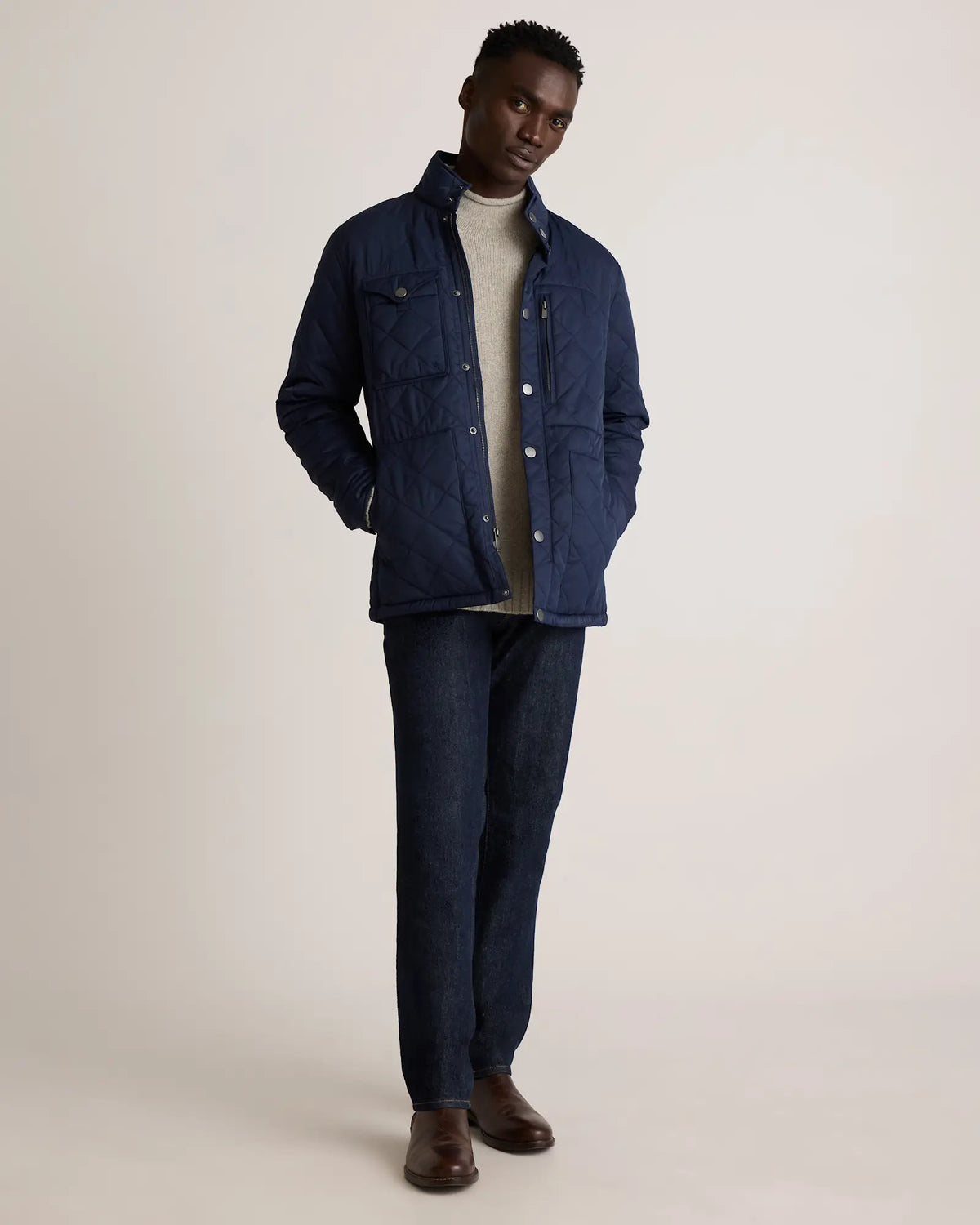 Featherless Quilted Utility Jacket - US 9768