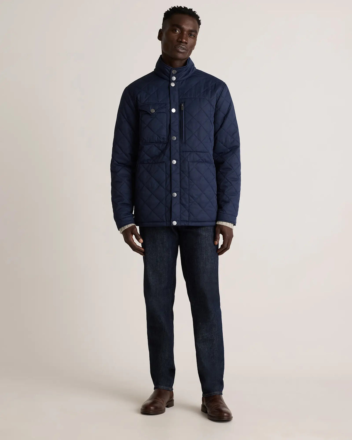 Featherless Quilted Utility Jacket - US 9768