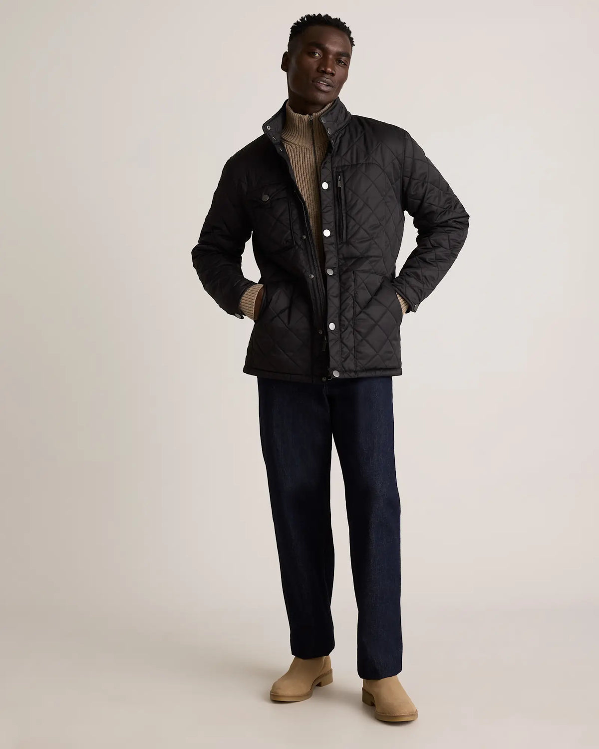 Featherless Quilted Utility Jacket - US 1735