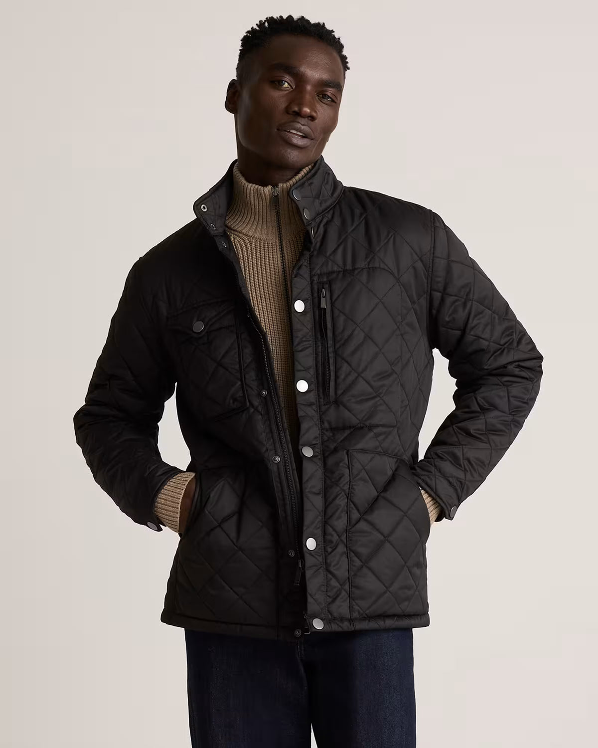 Featherless Quilted Utility Jacket - US 1735