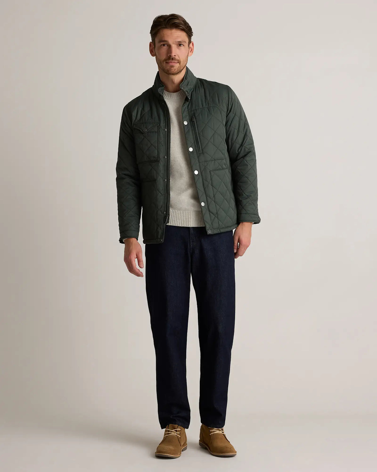 Featherless Quilted Utility Jacket - US 1163