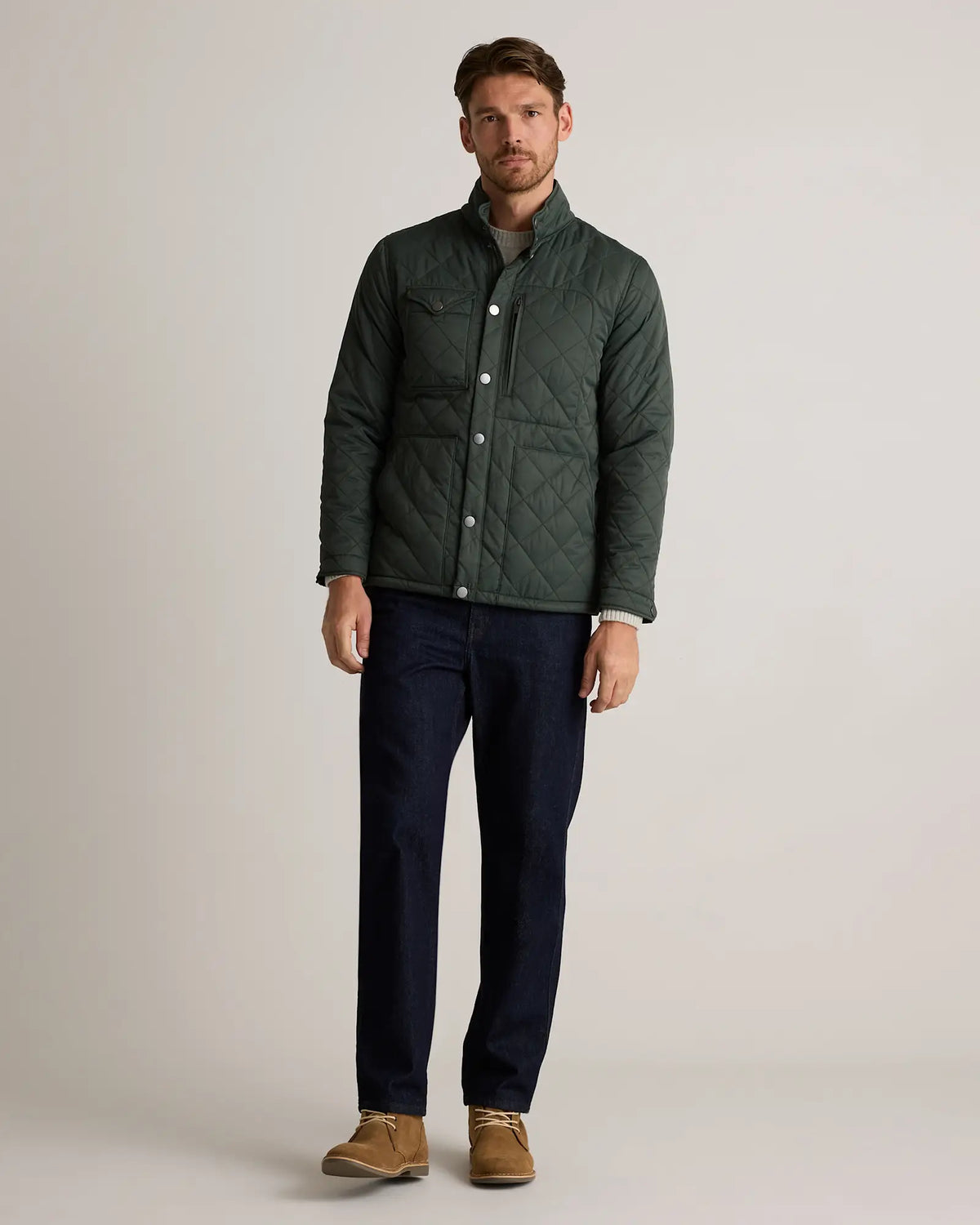 Featherless Quilted Utility Jacket - US 1163