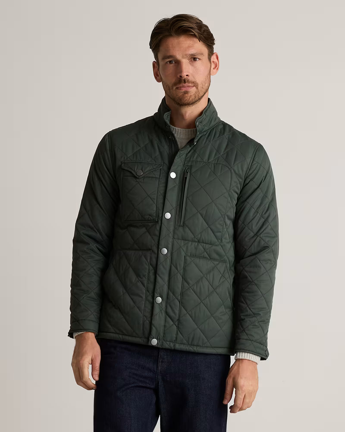 Featherless Quilted Utility Jacket - US 1163