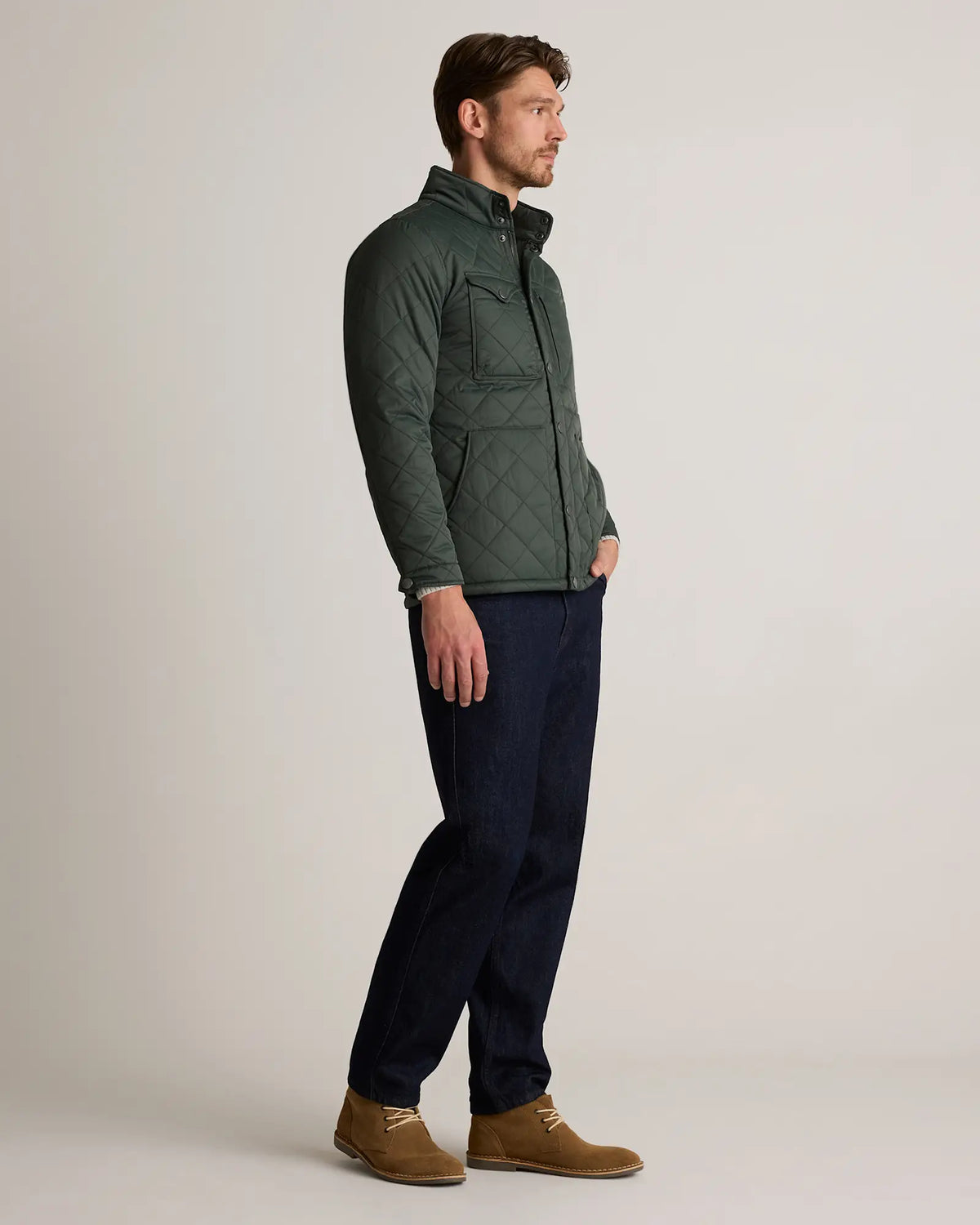 Featherless Quilted Utility Jacket - US 1163