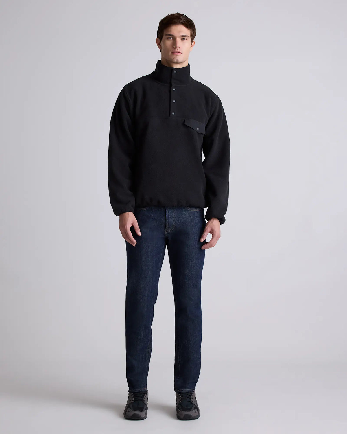 Polar Fleece Snap Pullover - US 9527