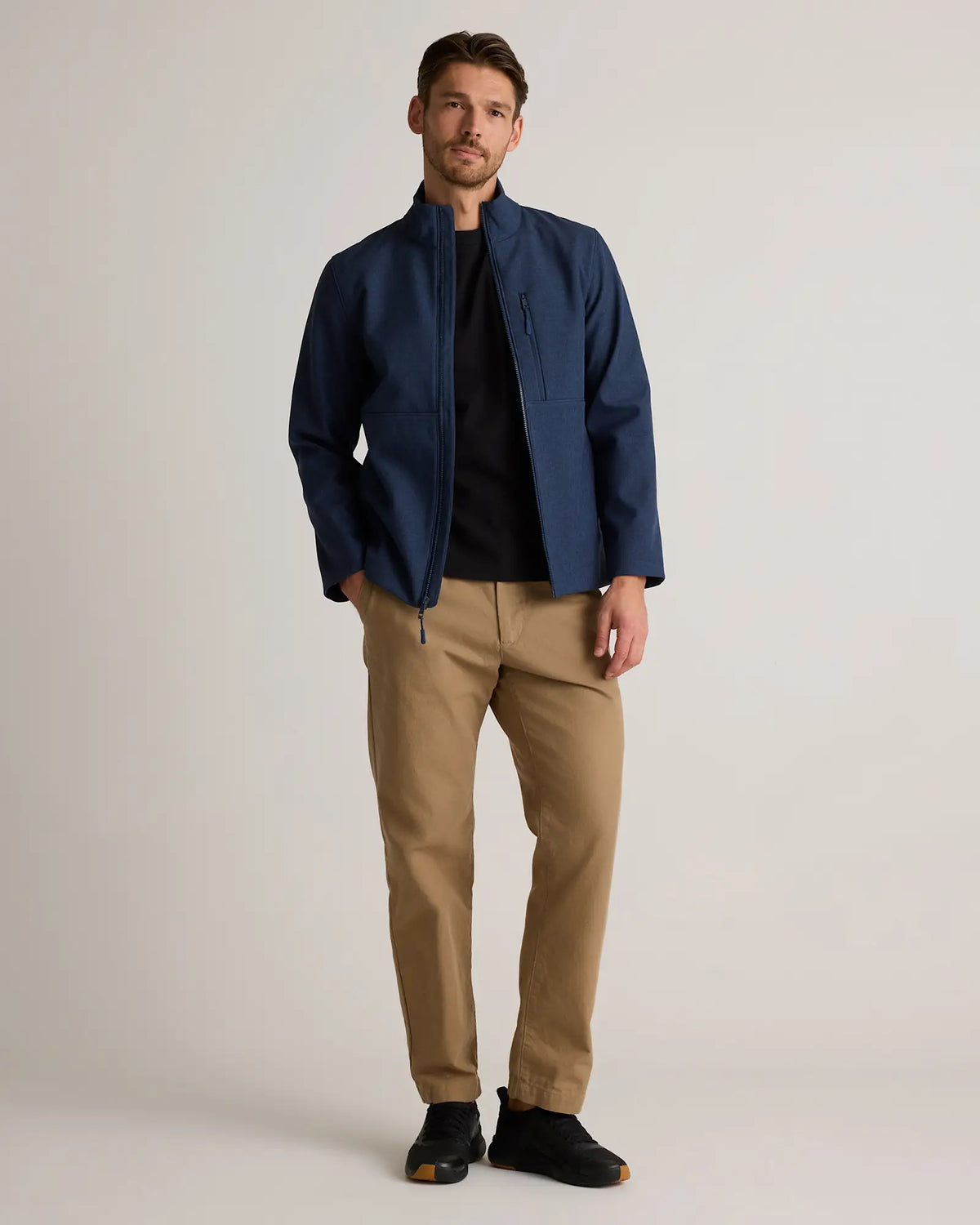 Softshell Fleece-Lined Full-Zip Jacket - US 0022