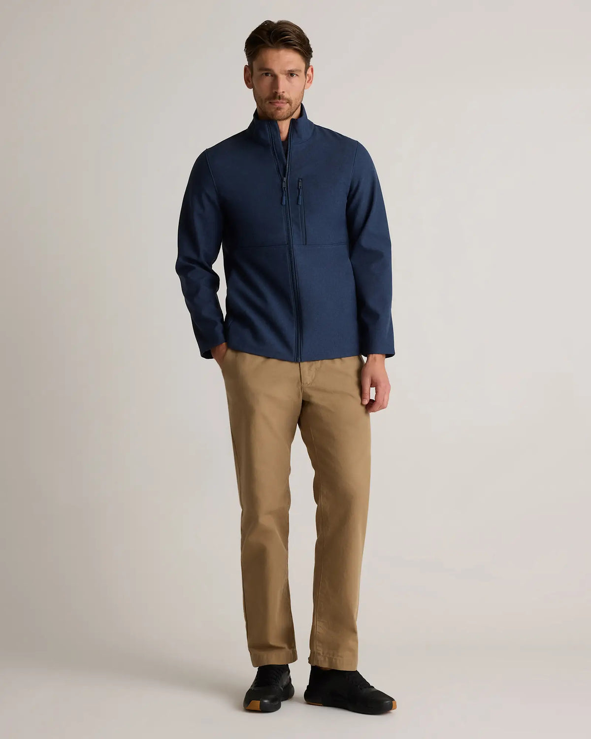 Softshell Fleece-Lined Full-Zip Jacket - US 0022
